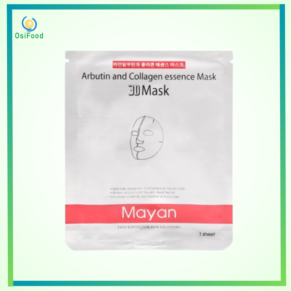Mặt nạ Hàn Quốc 3D Mayan Collagen Arbutin