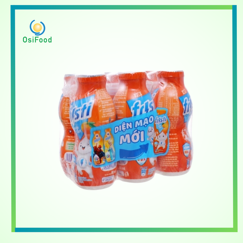 Sữa dinh dưỡng Fristi cam lốc 6 hộp 80ml