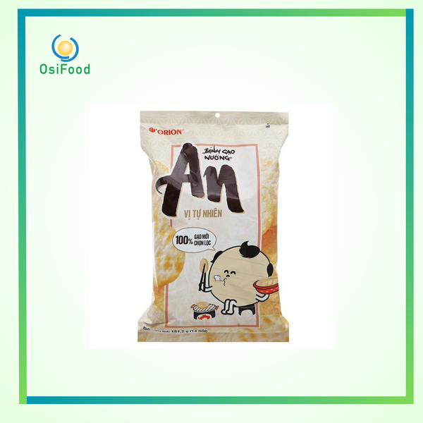 Bánh gạo nướng Orion An vị tự nhiên gói 151.2 g