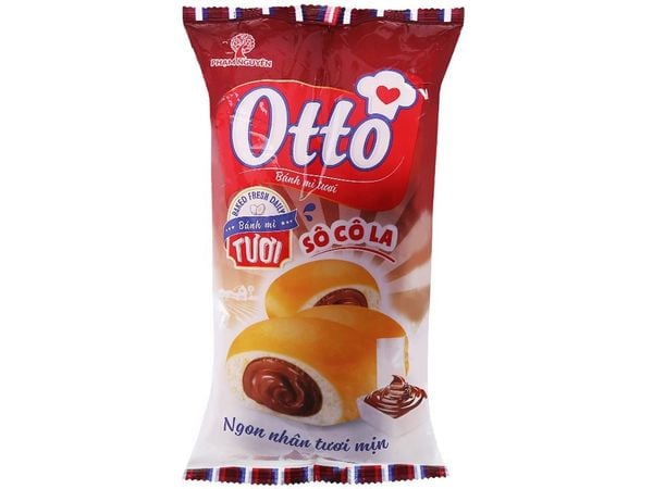 Bánh mì Otto kem Sôcôla 90g