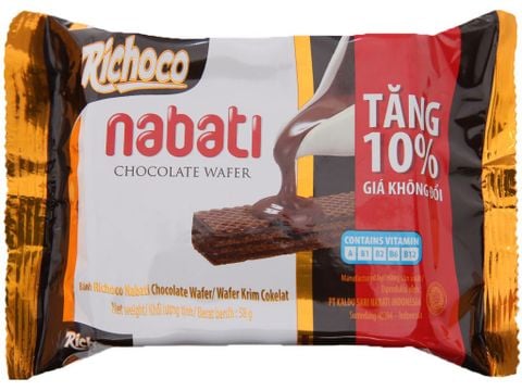 Bánh xốp soco Nabati 50g