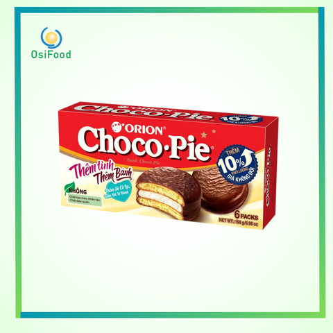 Bánh ChocoPie Orion hộp giấy 198g