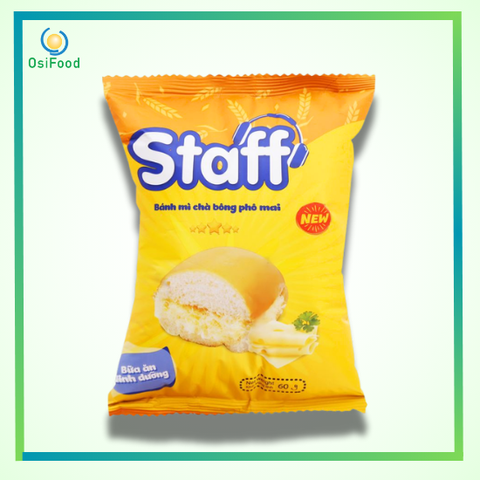 Bánh mì Staff vị chà bông phô mai 60g