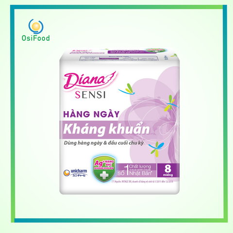 BVS Diana Hằng Ngày Sensi Kháng Khuẩn 8M