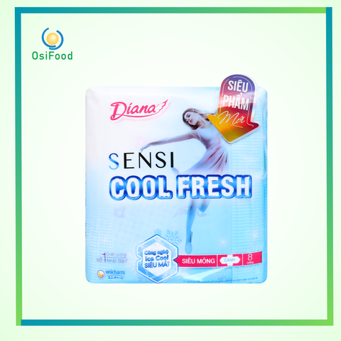 BVS Diana Sensi Cool Fresh Siêu Mỏng Cánh 8M