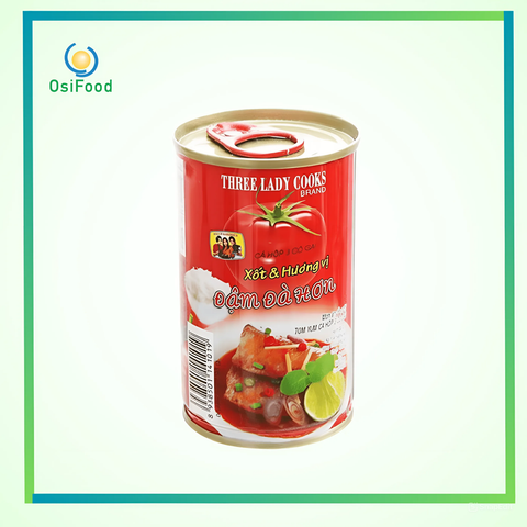 Cá nục xốt cà 3 cô gái 155g (có khóa)​​​​​​​