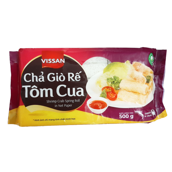  Chả giò rế Vissan tôm cua 500g 