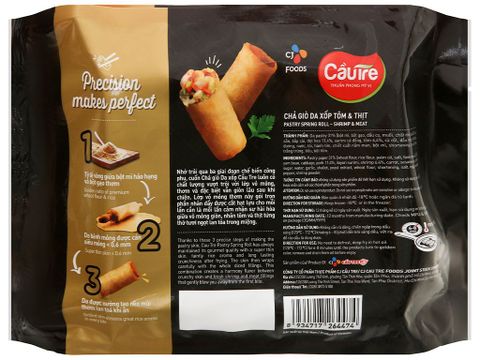 Chả giò da xốp tôm thịt Cầu Tre 400g