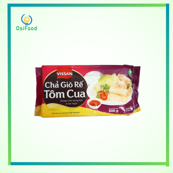 Chả giò rế Vissan tôm cua 500g