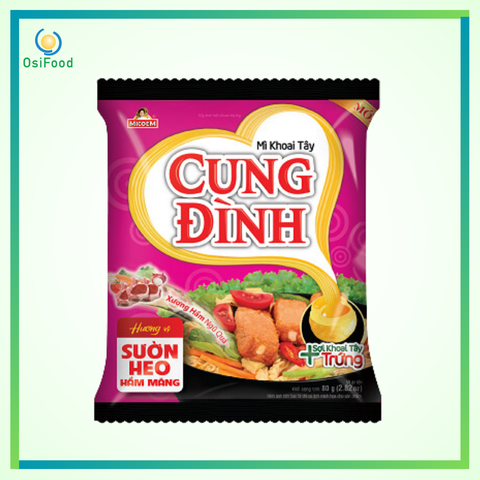 Mì Cung Đình vị Sườn Heo Hầm Măng 80g