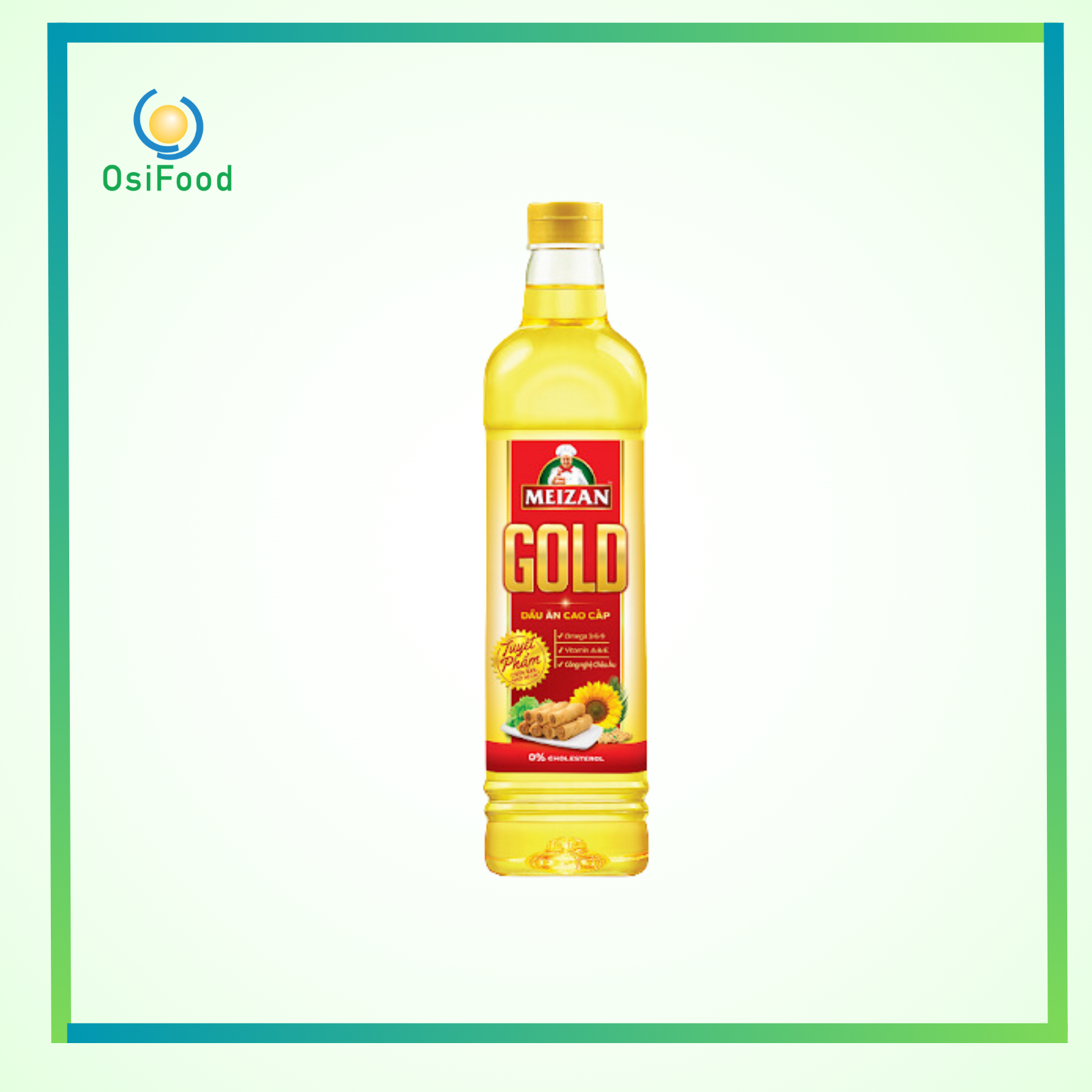  Dầu ăn cao cấp Meizan Gold chai 1 lít 