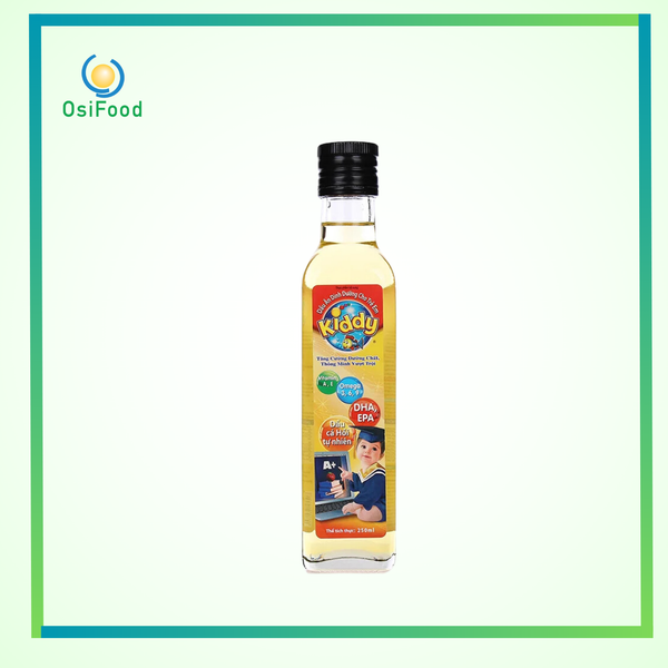 Dầu ăn dinh dưỡng cho bé Kiddy chai 250ml đứt hàng
