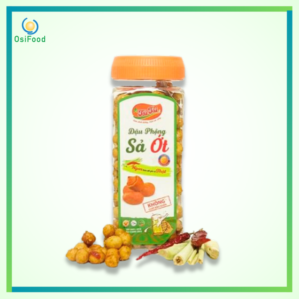 Đậu Phộng Sả Ớt Tài Tài hộp 250Gr