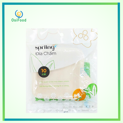 Dĩa bã mía Spriing lốc 10c