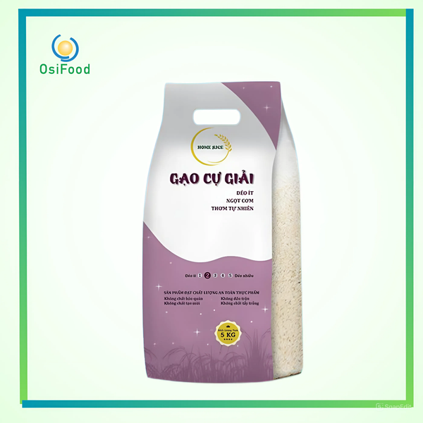 Gạo Cự Giải Home Rice Túi 5kg