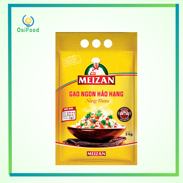 Gạo Meizan Hảo Hạng Nàng Thơm Túi 5kg