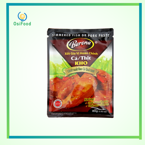 Gia vị kho thịt cá 80g  Barona