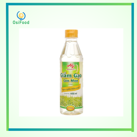 Giấm gạo lên men Ajinomoto chai 400ml