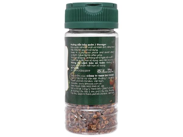 Hạt mắc khén DHF Natural hũ 15g