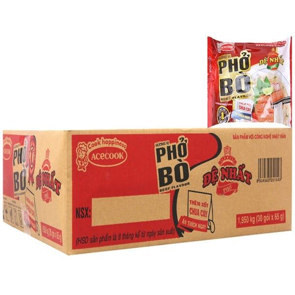 Phở Đệ nhất - Bò thùng 30 gói