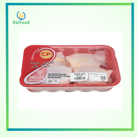 Má đùi gà cắt khúc tươi CP 500g