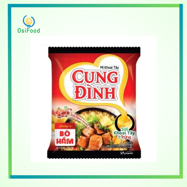 Mì bò hầm Cung đình 77g