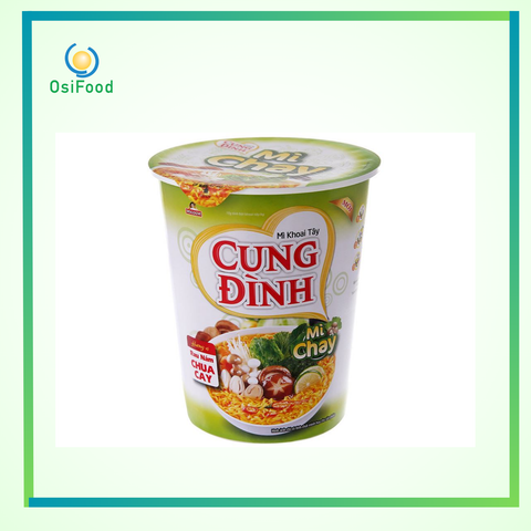 Mì Cung Đình chay rau nấm chua cay ly 69g