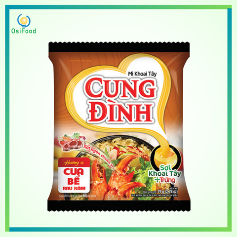 Mì Cung Đình vị Cua Bể Rau Răm 80g