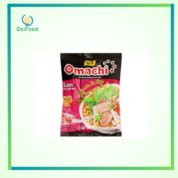 Mì khoai tây Omachi sườn hầm ngũ quả gói 80g