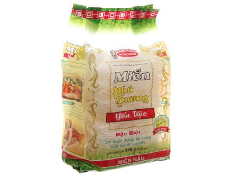 Miến Phú Hương Yến Tiệc 210g (gói 6 vắt)