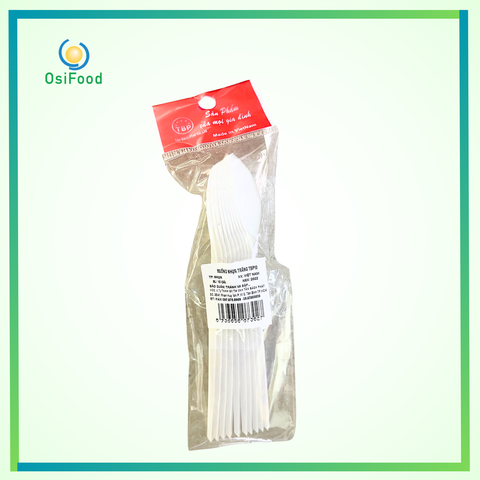 Muỗng nhựa trắng TBP10