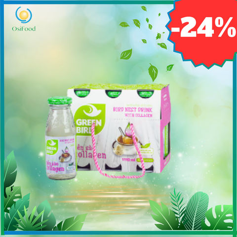 Nước yến collagen Green Bird