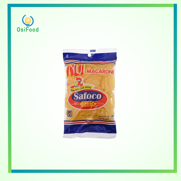Nui ống lớn Safoco gói 200g