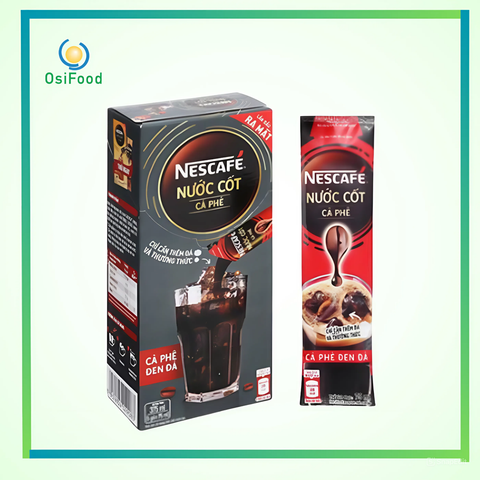 Nước Cốt Cà Phê Đen NesCafe hộp 5x75ml