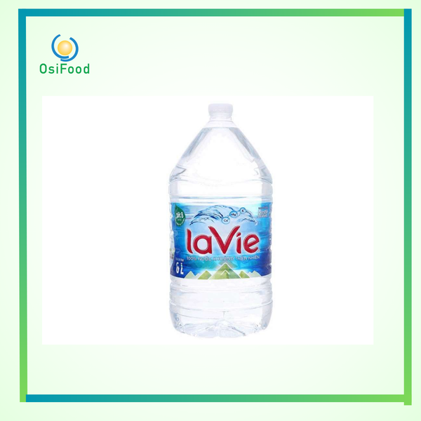 Nước khoáng thiên nhiên Lavie 6L
