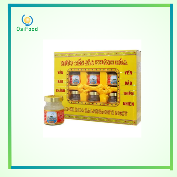 Nước yến cao cấp Khánh Hòa 6 hũ x 70ml