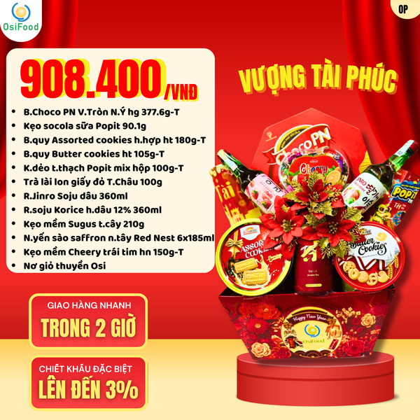 GIỎ QUÀ TẾT 2025 - OP