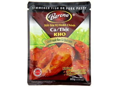 Gia vị kho thịt cá 80g  Barona