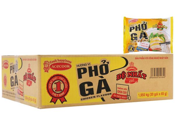 Phở Đệ nhất - Gà thùng 30 gói