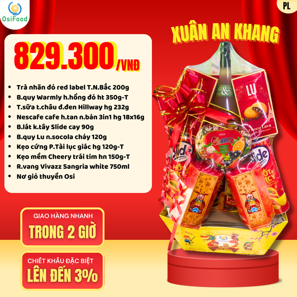 GIỎ QUÀ TẾT 2025 - PL