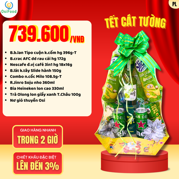 GIỎ QUÀ TẾT 2025 - PL