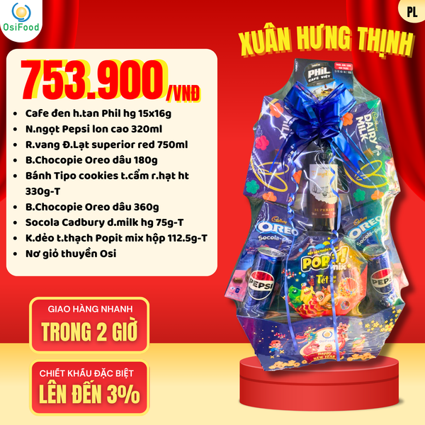 GIỎ QUÀ TẾT 2025 - PL