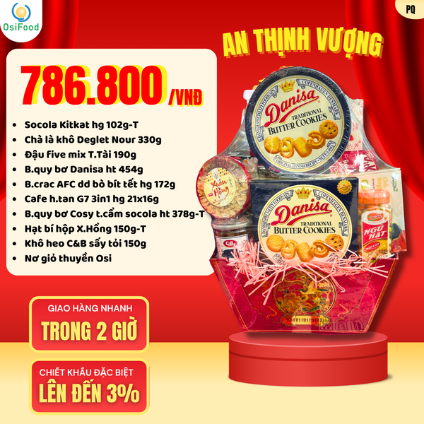 GIỎ QUÀ TẾT 2025 - PQ