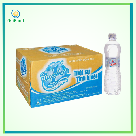 Nước suối Number1 24x500ml