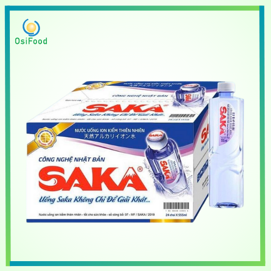 NU ion kiềm Saka 24x555ml