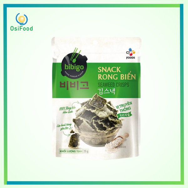 Snack rong biển CJ truyền thống 25g