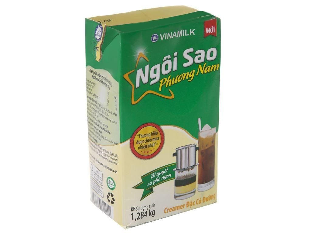  Sữa đặc có đường Ngôi Sao Phương Nam xanh 1284g 