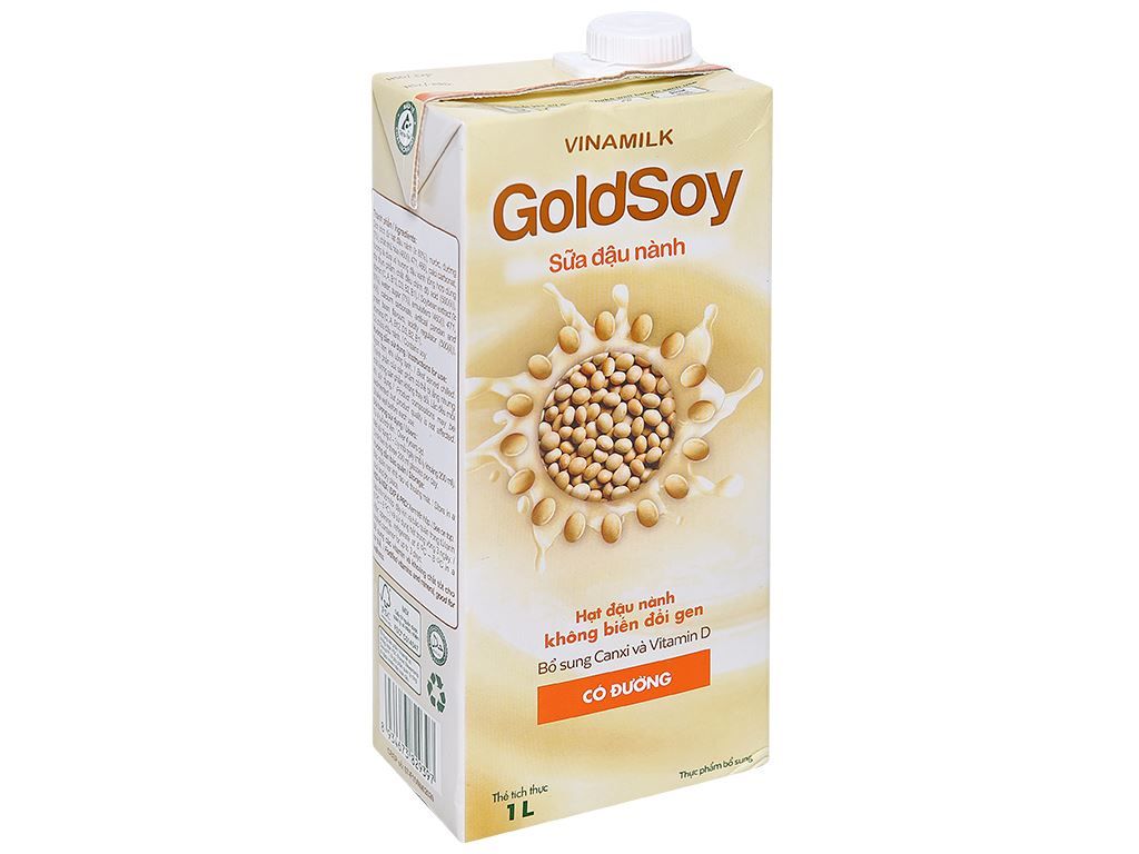  Sữa đậu nành Gold Soy có đường 1 lít 