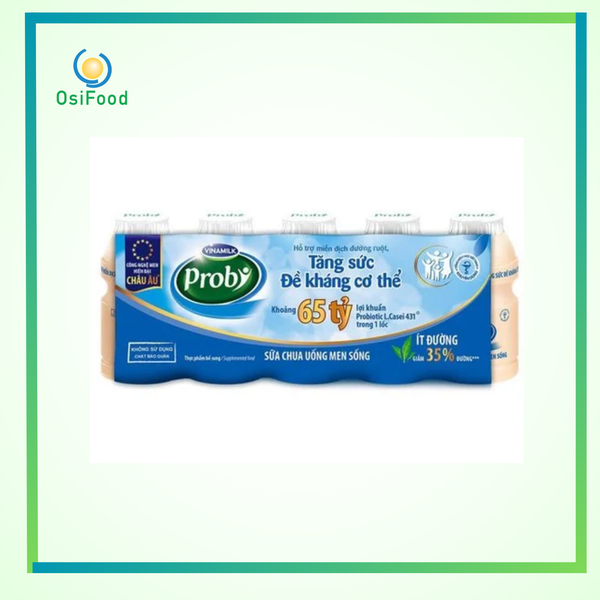Sữa chua uống Probi ít đường 5x65ml