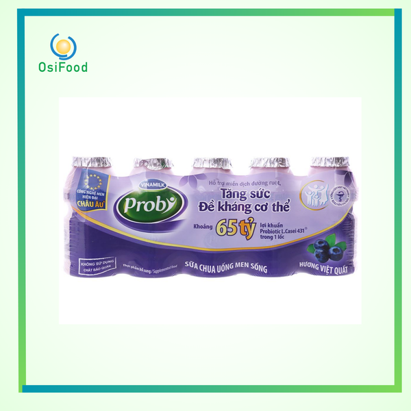 Sữa chua uống Probi việt quất 5x65ml